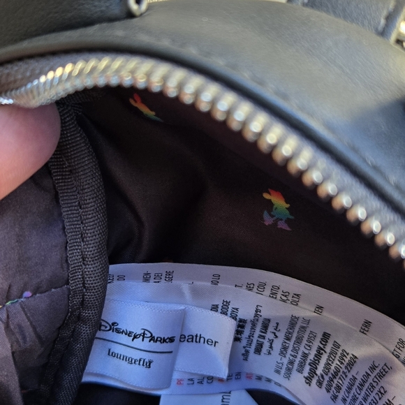 Disney Parks Loungefly Mickey Wristlet Mini Backpack Like New - Picture 7 of 7